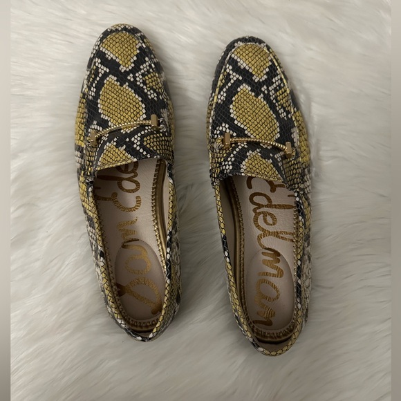 Sam Edelman Lior Snake Print Loafers Size 10 - Picture 4 of 5